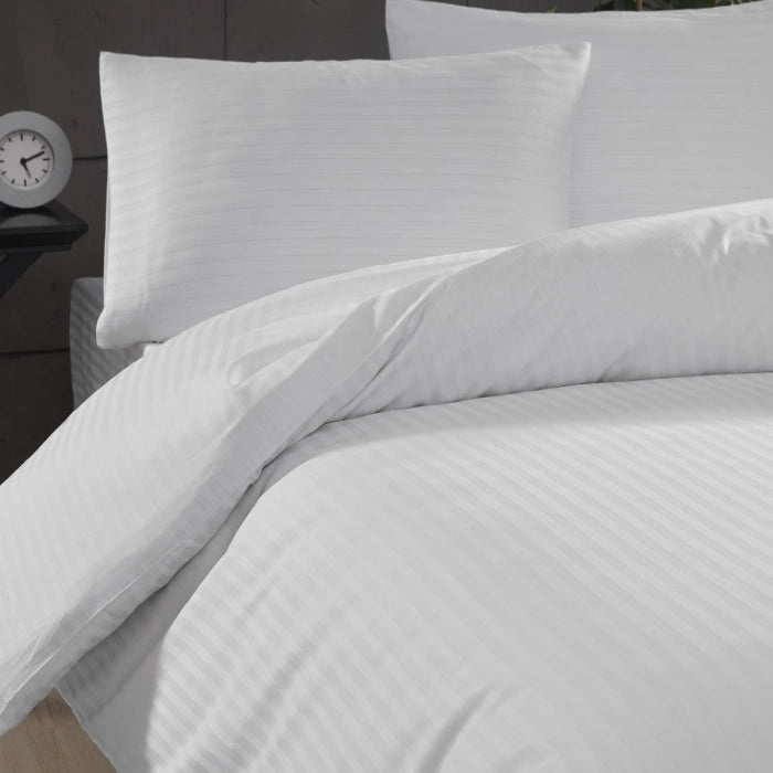 Bettgarnitur Gestreift Satin - istextil