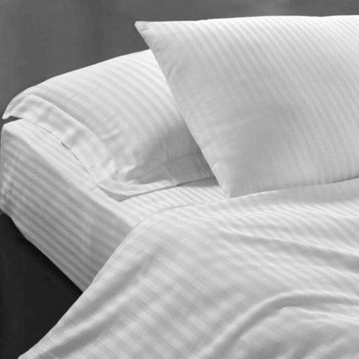 Bettgarnitur Gestreift Satin - istextil